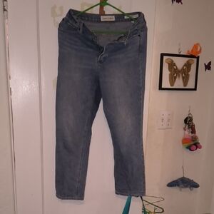 Denim Forum | Light Blue Straight Leg Jeans